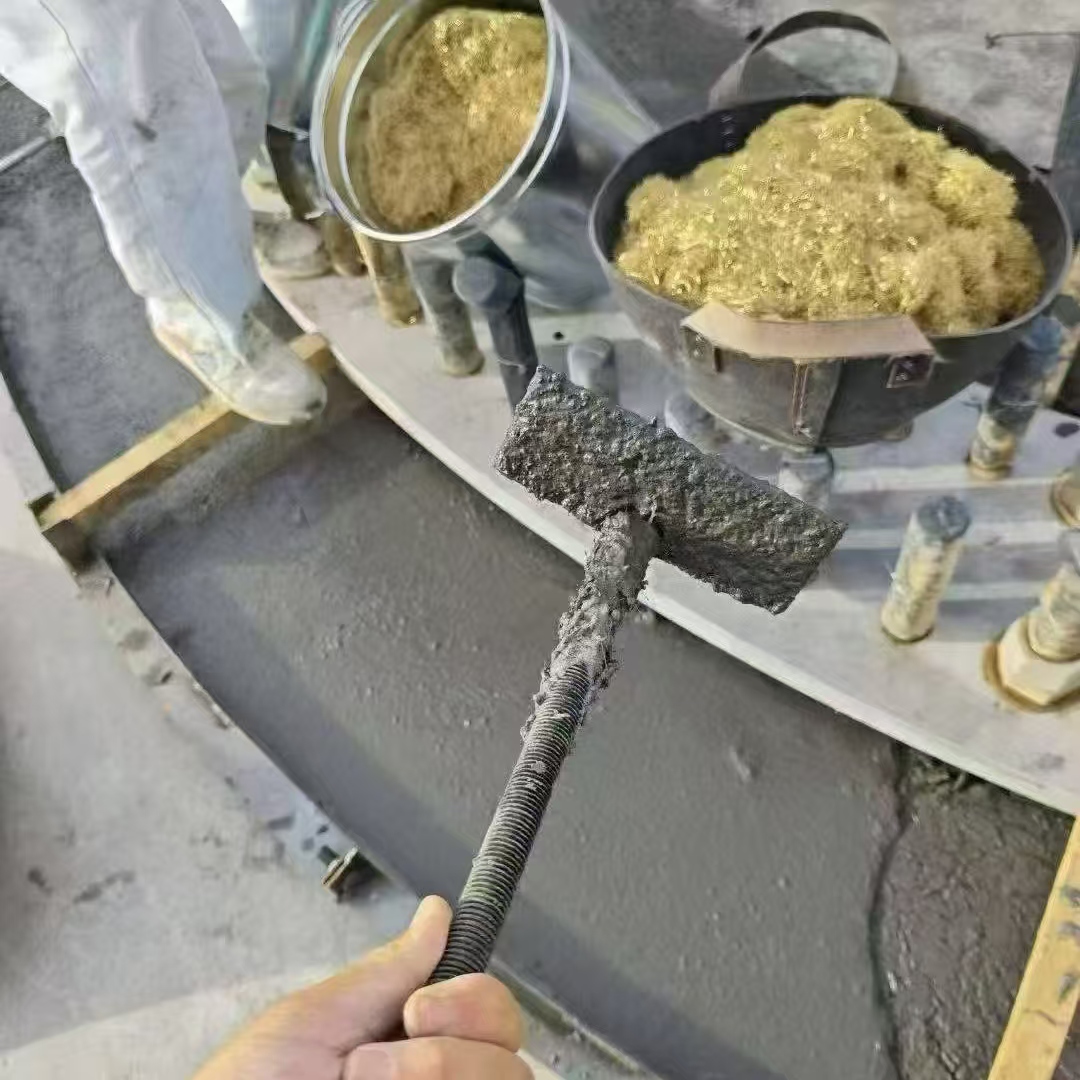 大城C120钢纤维高强无收灌浆料 轧机压缩机汽轮机发电机锻压设备底座灌浆材料